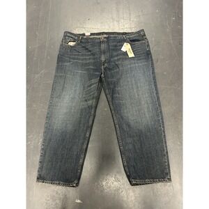 Levi's Men's 550 Relaxed Fit Denim Blue Jeans Size 54x30 Stone Wash Straight NWT